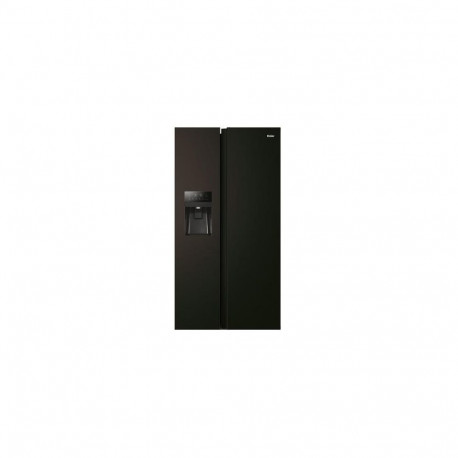 Haier SBS 90 Serie 5 HSR5918DIPB side-by-side refrigerator Freestanding 511 L D Black