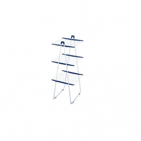 Leifheit TOWER 190 Floor-standing rack Blue, White