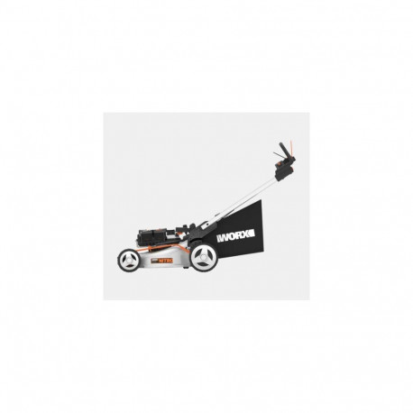 WORX WG761E lawn mower Push lawn mower Battery Black, Steel, Yellow