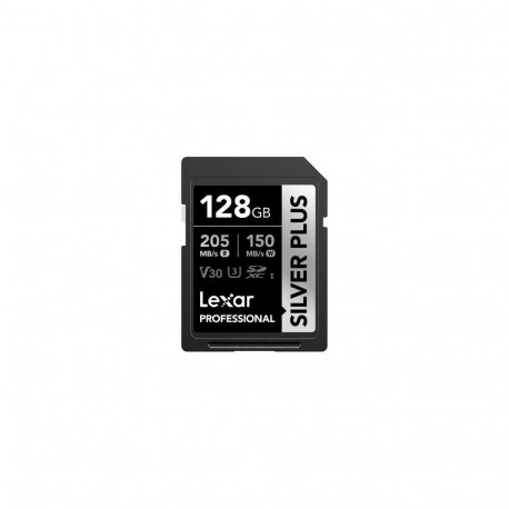 Lexar Professional SILVER PLUS 128 GB SDXC UHS-I Class 3