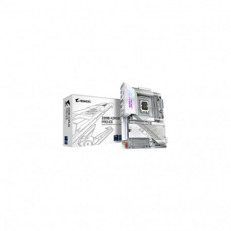GIGABYTE Z890 AORUS PRO ICE Motherboard - Supports Intel Core Ultra (Series 2) CPUs, 16+1+2 phases V