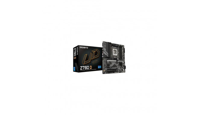 GIGABYTE Z790 D Motherboard - Supports Intel Core 14th Gen CPUs, 12+1+１ Phases Digital VRM, up to 76