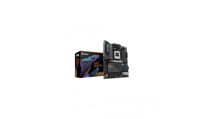 GIGABYTE X870E AORUS PRO Motherboard - Supports AMD Ryzen 9000 CPUs, 16+2+2 Phases Digital VRM, up t