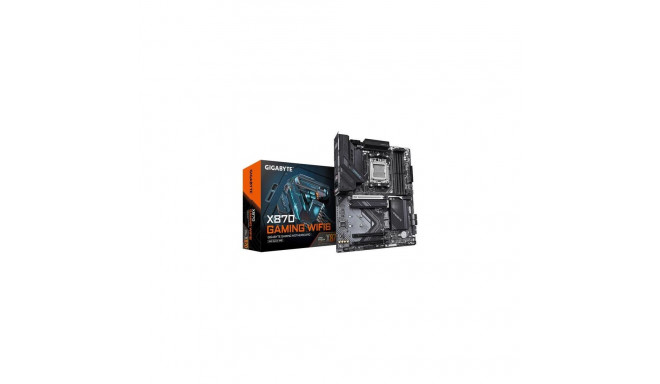 GIGABYTE X870 GAMING WIFI6 Motherboard - Supports AMD Ryzen 9000 CPUs, 8+2+2 phases VRM, up to 8000M