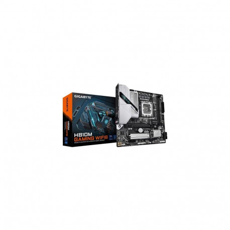 GIGABYTE H810M GAMING WIFI6 Motherboard - Intel Core Ultra (Series 2) CPUs, 4+1+2 Phases VRM, up to 