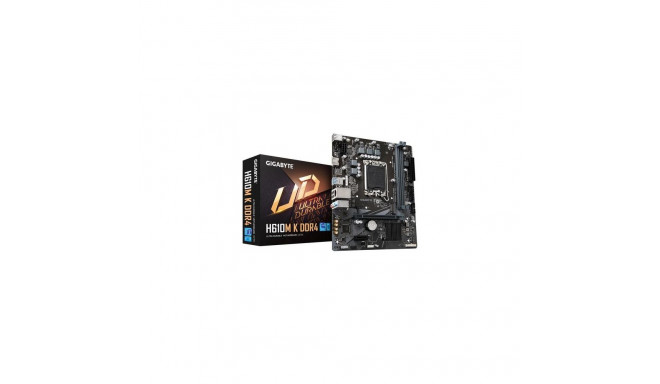 GIGABYTE H610M K DDR4 Motherboard - Supports Intel Core 14th Gen CPUs, 3+1+1 Phases Hybrid Power Des