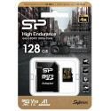 Silicon Power memory card microSDXC 128GB High Endurance + adapter (opened package)