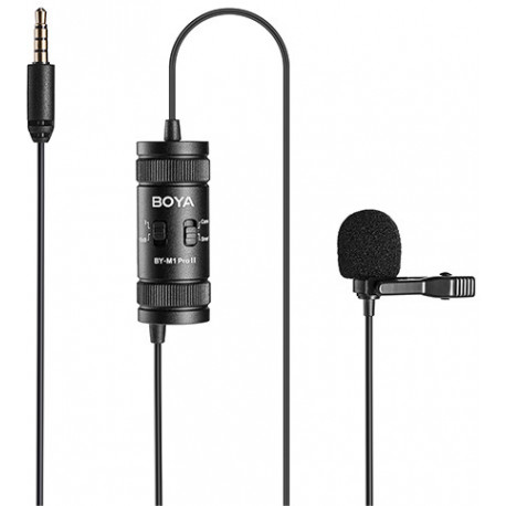 Boya microphone BY-M1 Pro II Lavalier (opened package)
