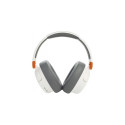 JBL JR460NC Bluetooth Wireless On-Ear Headphones for Kids with Noise Cancellation, White/ Brown EU