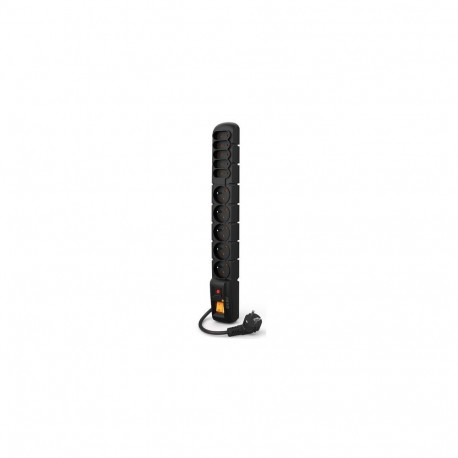 Listwa zasilająca S10 1.5m 10 gniazd Czarna