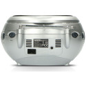 New! Lenco CD player black/silver SCD-24 Black/Silver