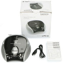 New! Lenco CD player black/silver SCD-24 Black/Silver
