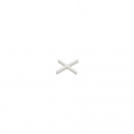 Crosses white 3 mm. 90 pcs.