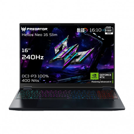 Acer sülearvuti Predator Helios Neo 16S AI PHN16S-71-95J5 16" OLED WQXGA 240Hz Intel Core Ultra 9 27