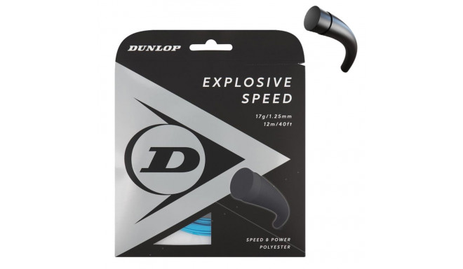 Strings for tennis racket DUNLOP EXPLOSIVE SPEED 17g/1,25mm 12m