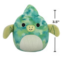 SQUISHMALLOWS Kaheosaline Piiksuv Pehme Koeramänguasi, 9 cm