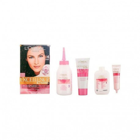 Püsivärv L'Oreal Make Up Excellence Nº 4-Castano 192 ml