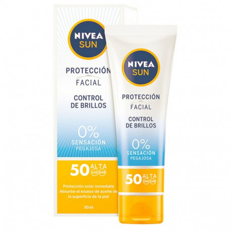 Facial Sun Cream Nivea Sun Facial Spf 50 50 ml