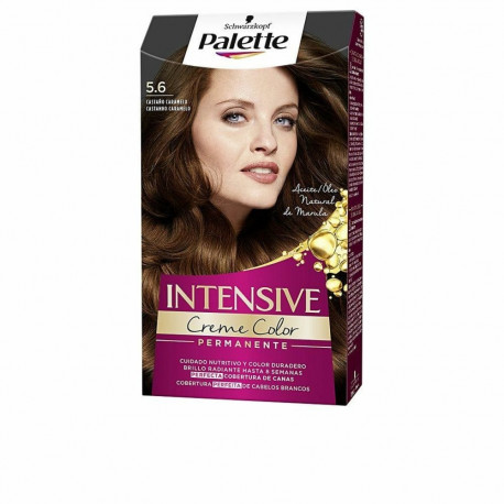 Püsivärv Schwarzkopf Palette Intensive Nº 5.6-Castano Caramelo (1 Ühikut)
