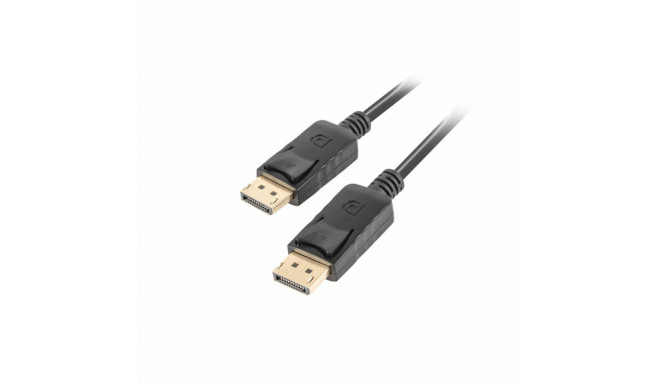 DisplayPort Kaabel Lanberg CA-DPDP-10CC-0030-BK Must 3 m