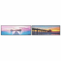 Maal DKD Home Decor S3018021 Vahemere Päike (140 x 3,5 x 45 cm) (2 Ühikut)