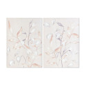 Maal DKD Home Decor Taime leht (2 Ühikut) (50 x 3 x 70 cm)