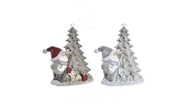 Christmas bauble DKD Home Decor Tree Resin (15 x 10 x 18 cm) (2 Units)