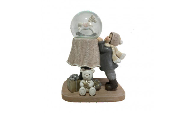 Christmas bauble DKD Home Decor Resin (12,5 x 9,5 x 16 cm) (2 Units)