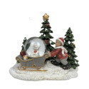 Christmas bauble DKD Home Decor Resin (16 x 12,5 x 14,5 cm) (2 Units) Christmas bauble DKD Home Decor Resin (16 x 12,5 x 14,5 cm) (2 Units)
