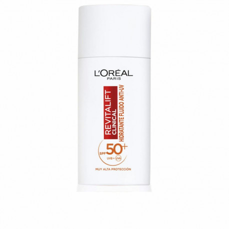 Päivituskreem näole L'Oreal Make Up Revitalift Clinical Vananemisvastane Spf 50 50 ml