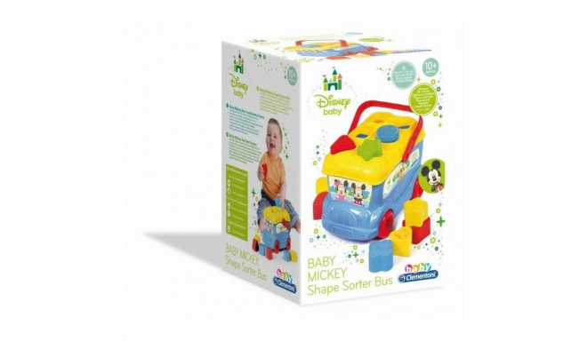 Interaktiivne Beebimänguasi Clementoni The Mickey Mouse Bus 9 Tükid, osad