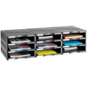 Modulaarne dokumendisahtel Archivo 2000 Must polüstüreen