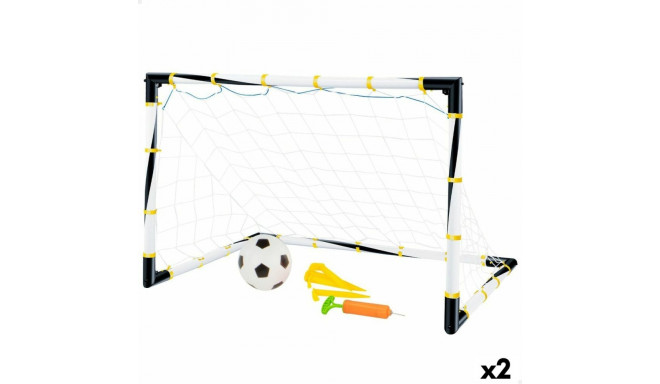 Jalgpallivärav Colorbaby Kokkupandav 100 x 70 x 70 cm (2 Ühikut)