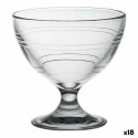 Ice Cream and Milk Shake Glass Duralex Gigogne Transparent 250 ml (18 Units)
