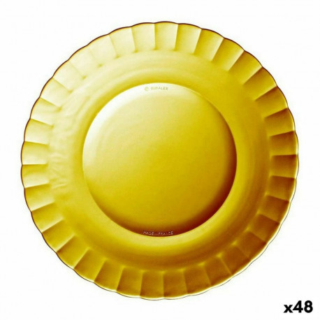 Lame taldrik Duralex Picardie Kristall Merevaik Ø 23 cm (48 Ühikut)