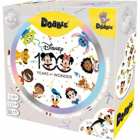 Hariv mäng kolm ühes Disney Dobble