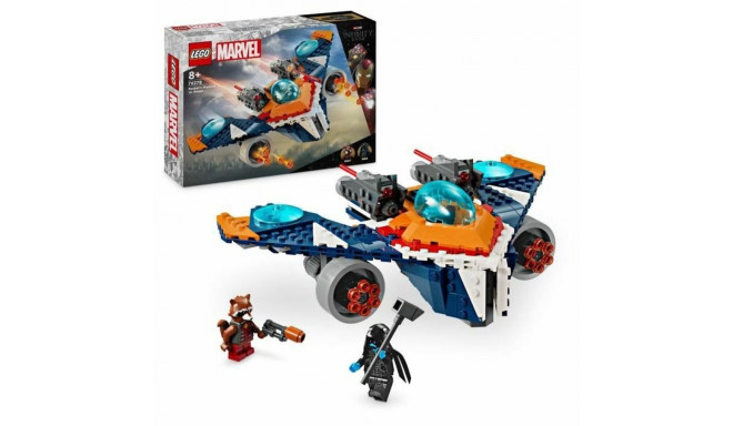 Konstruktsioon komplekt Lego 76278 Marvel: Rocket vs. Ronan's Spaceship Mitmevärviline 290 Tükid, os