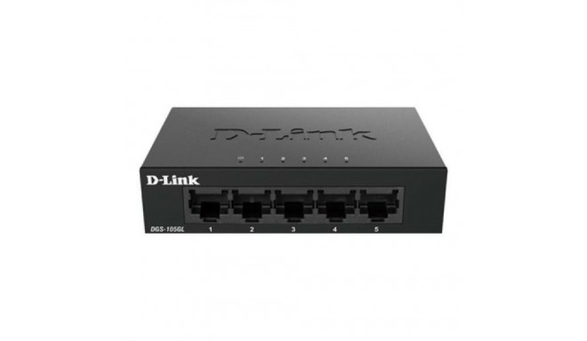 Desktop Switch D-Link DGS-105GL/E Black