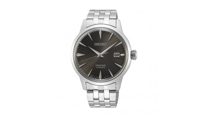 Meeste Kell Seiko SRPE17J1 Hall Hõbedane