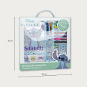 Pencils Stitch Blue