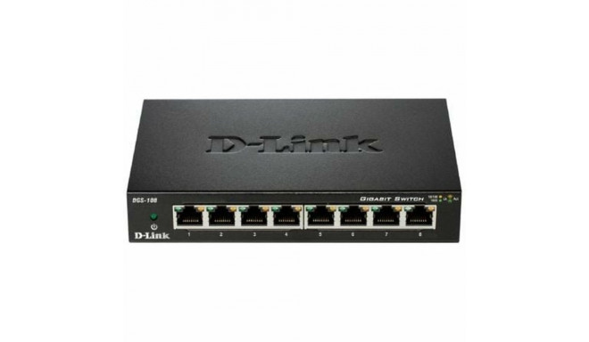 Lüliti D-Link DGS-108 8 p 10 / 100 / 1000 Mbps