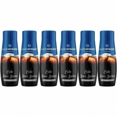 Soda sodastream 440 ml 6 Pieces