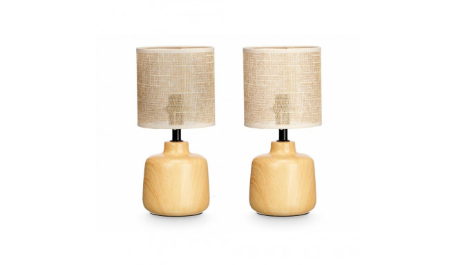 Laualamp Gift Decor 10947 Pruun 60 W 2 Ühikut