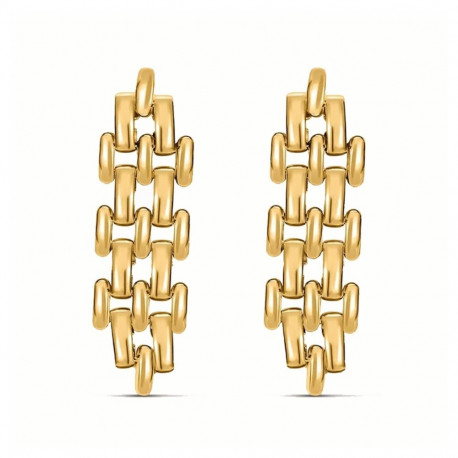 Ladies' Earrings Stroili 1694749 Golden