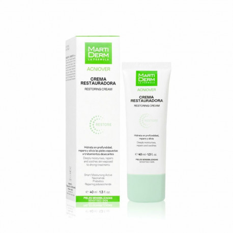 Hydrating Facial Cream Martiderm ACNIOVER 40 ml
