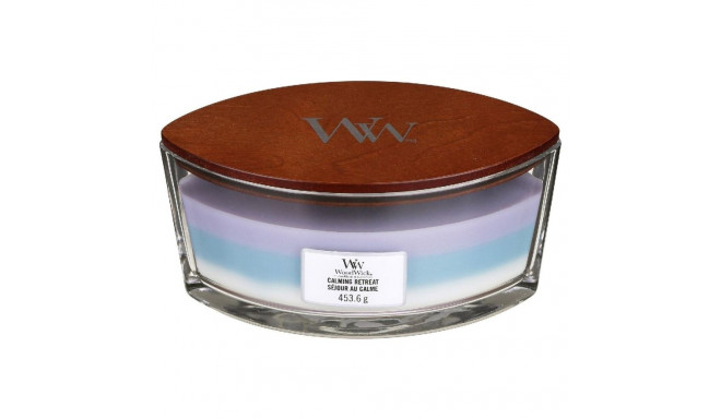 Lõhnastatud küünal Woodwick Trilogy Ellipse Calming Retreat