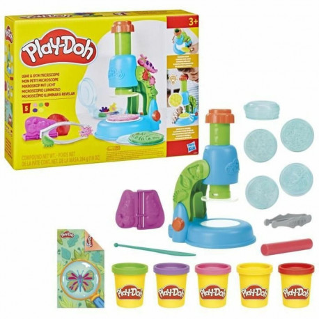 Plastiliinimäng Play-Doh Mi Pequeño Microscopio Kollane
