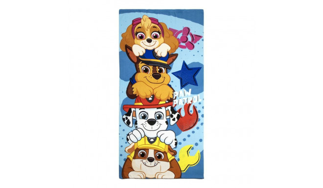 Beach Towel The Paw Patrol Blue 70 x 140 cm