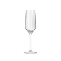 Champagne glass Inde Carre optics 6 Pieces