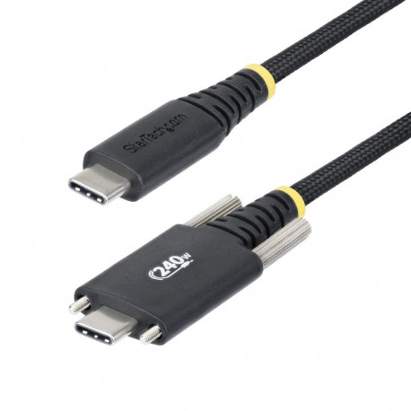 USB Cable Startech S2CEPR3M-USBSL-CABLE Black 3 m